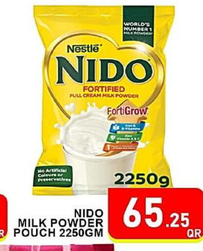 NIDO Milk Powder  in باشن هايبر ماركت in قطر - الشحانية