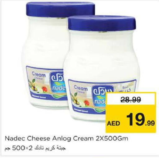 NADEC Cream Cheese  in نستو هايبرماركت in الإمارات العربية المتحدة , الامارات - الشارقة / عجمان