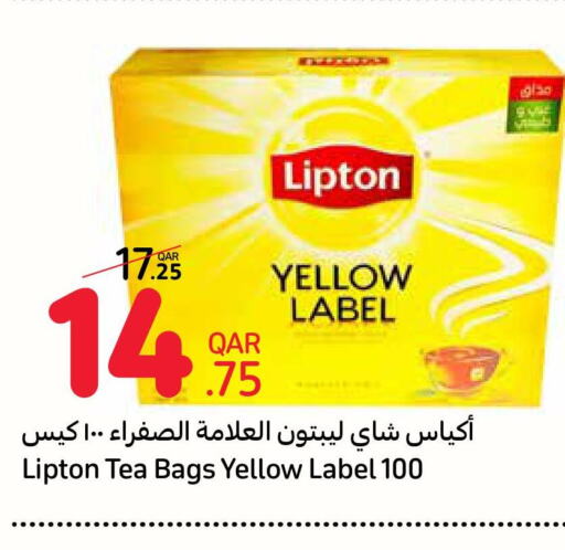Lipton Tea Bags  in كارفور in قطر - الشمال