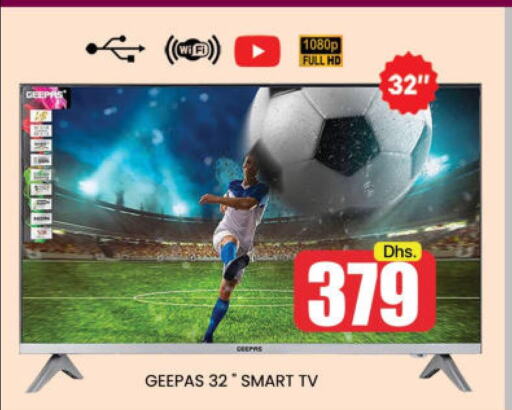GEEPAS Smart TV  in مانجو هايبرماركت in الإمارات العربية المتحدة , الامارات - دبي