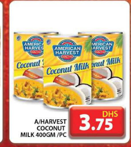 AMERICAN HARVEST Coconut Milk  in جراند هايبر ماركت in الإمارات العربية المتحدة , الامارات - دبي