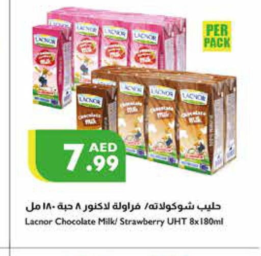 LACNOR Flavoured Milk  in Istanbul Supermarket in UAE - Dubai