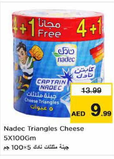 NADEC Triangle Cheese  in Nesto Hypermarket in UAE - Fujairah
