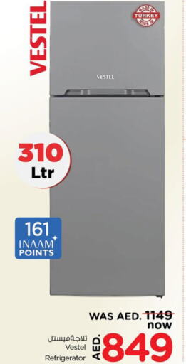 VESTEL Refrigerator  in نستو هايبرماركت in الإمارات العربية المتحدة , الامارات - رَأْس ٱلْخَيْمَة