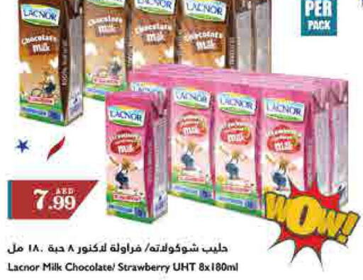 LACNOR Flavoured Milk  in تروليز سوبرماركت in الإمارات العربية المتحدة , الامارات - الشارقة / عجمان