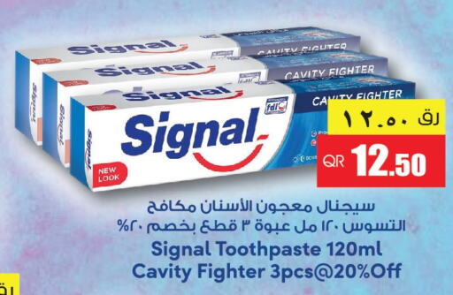 SIGNAL Toothpaste  in Grand Hypermarket in Qatar - Al Daayen