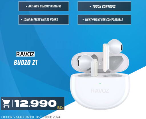 RAVOZ Earphone  in Singapore Electronics in Bahrain
