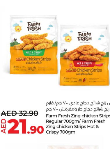 FARM FRESH Chicken Strips  in Lulu Hypermarket in UAE - Abu Dhabi