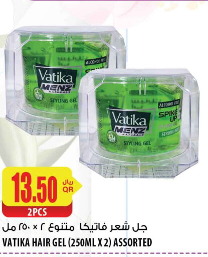 VATIKA Hair Gel & Spray  in شركة الميرة للمواد الاستهلاكية in قطر - الضعاين