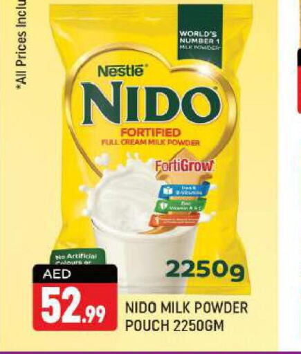 NIDO Milk Powder  in شكلان ماركت in الإمارات العربية المتحدة , الامارات - دبي