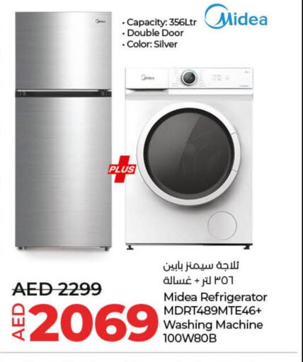 MIDEA Refrigerator  in Lulu Hypermarket in UAE - Umm al Quwain