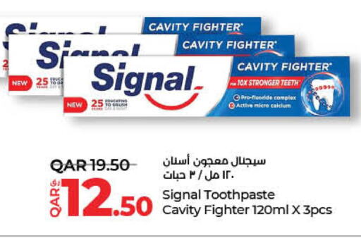SIGNAL Toothpaste  in لولو هايبرماركت in قطر - الوكرة