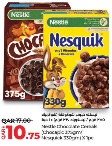 NESTLE Cereals  in LuLu Hypermarket in Qatar - Al Daayen