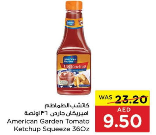 AMERICAN GARDEN Tomato Ketchup  in ايـــرث سوبرماركت in الإمارات العربية المتحدة , الامارات - أبو ظبي