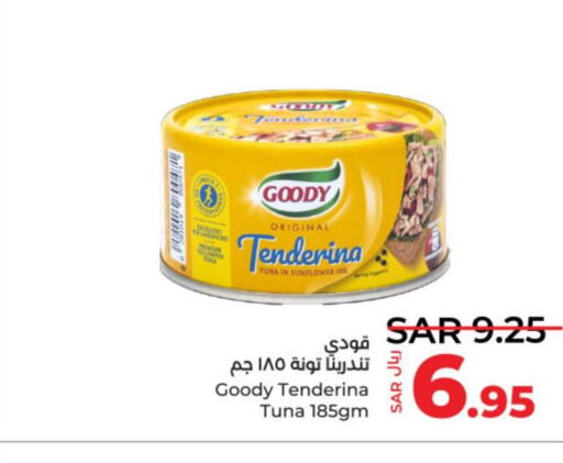 GOODY Tuna - Canned  in LULU Hypermarket in KSA, Saudi Arabia, Saudi - Hail