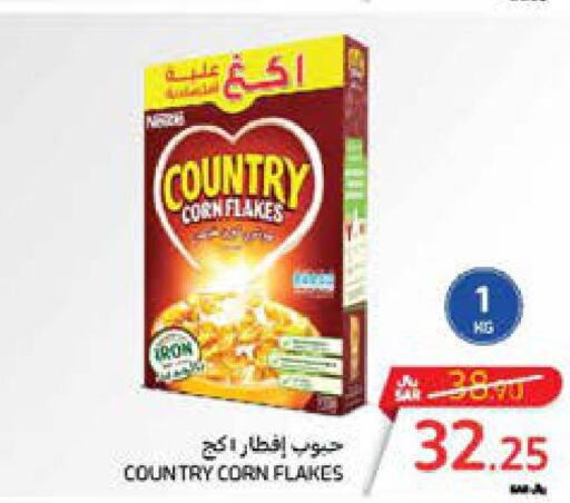 NESTLE COUNTRY Corn Flakes  in Carrefour in KSA, Saudi Arabia, Saudi - Al Khobar