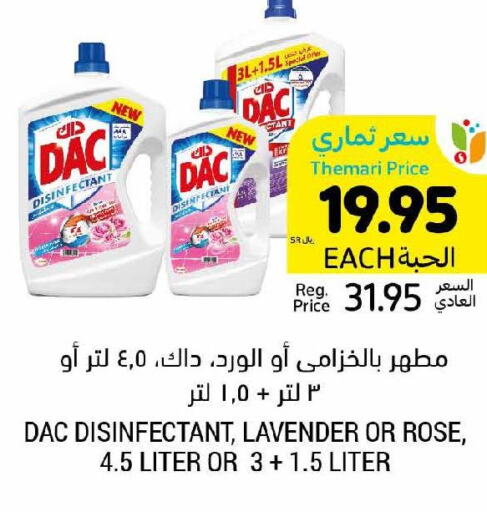 DAC Disinfectant  in Tamimi Market in KSA, Saudi Arabia, Saudi - Riyadh