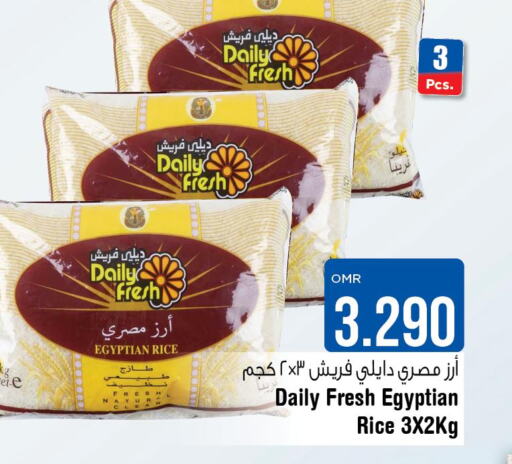 DAILY FRESH Egyptian / Calrose Rice  in لاست تشانس in عُمان - مسقط‎