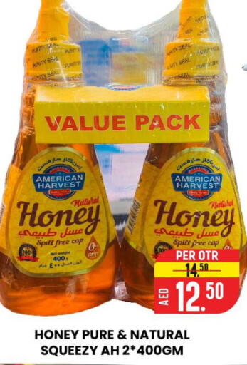 AMERICAN HARVEST Honey  in الامل هايبرماركت in الإمارات العربية المتحدة , الامارات - رَأْس ٱلْخَيْمَة