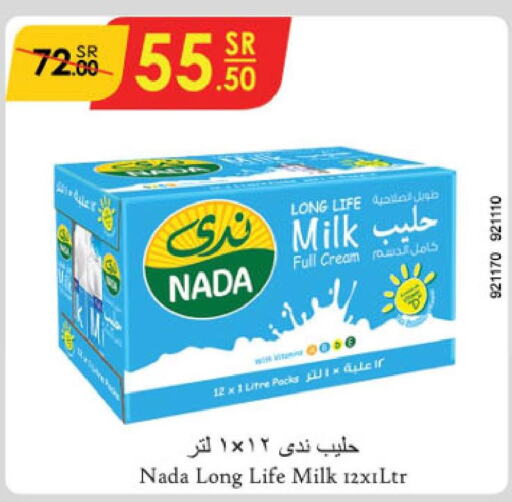 NADA Long Life / UHT Milk  in Danube in KSA, Saudi Arabia, Saudi - Al-Kharj
