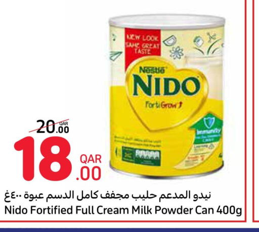 NIDO Milk Powder  in Carrefour in Qatar - Al Daayen