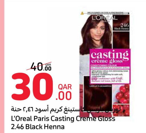 loreal Hair Cream  in كارفور in قطر - الشمال