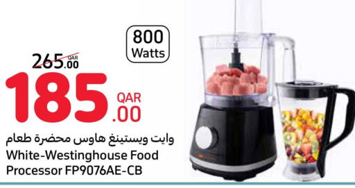WHITE WESTINGHOUSE Food Processor  in كارفور in قطر - الريان