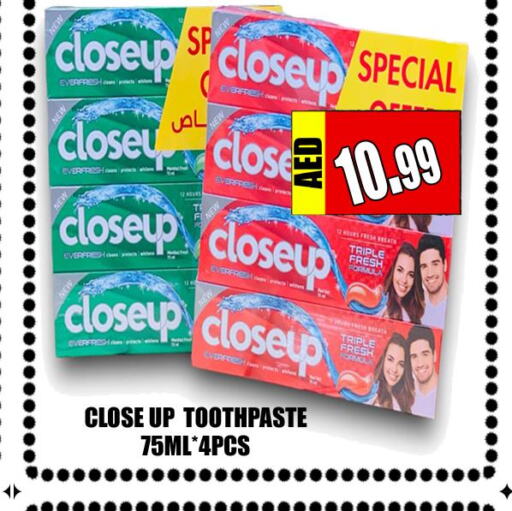 CLOSE UP Toothpaste  in Majestic Plus Hypermarket in UAE - Abu Dhabi
