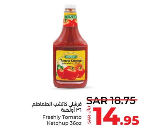 FRESHLY Tomato Ketchup  in LULU Hypermarket in KSA, Saudi Arabia, Saudi - Dammam