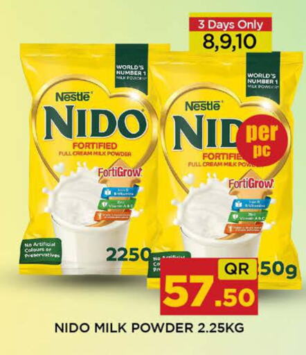 NIDO Milk Powder  in دوحة ستوب انح شوب هايبرماركت in قطر - الوكرة
