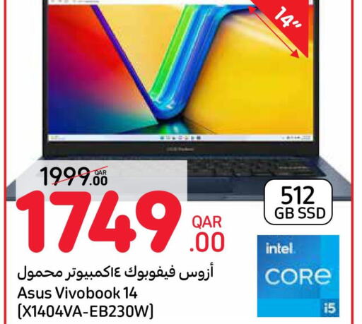 ASUS Laptop  in Carrefour in Qatar - Al-Shahaniya