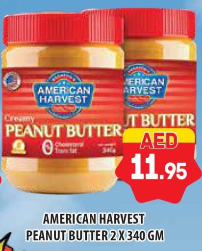 AMERICAN HARVEST Peanut Butter  in سوبرماركت هوم فريش ذ.م.م in الإمارات العربية المتحدة , الامارات - أبو ظبي