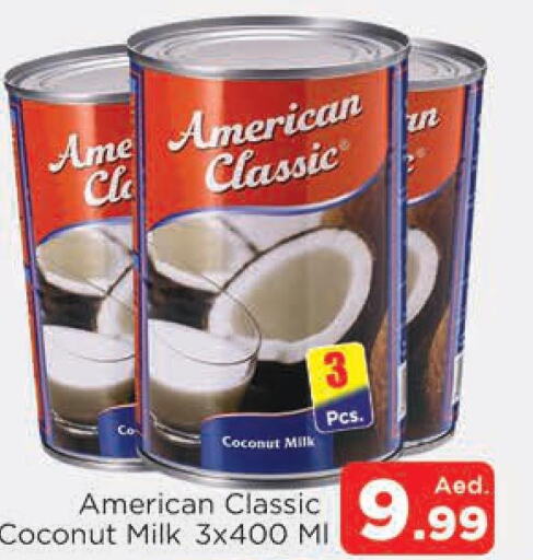 AMERICAN CLASSIC Coconut Milk  in AL MADINA in UAE - Sharjah / Ajman
