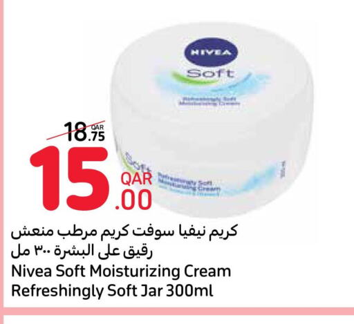 Nivea Face cream  in Carrefour in Qatar - Al-Shahaniya