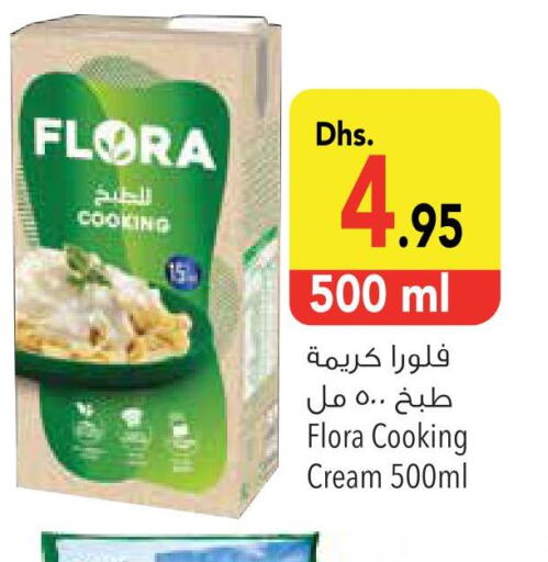 FLORA Whipping / Cooking Cream  in السفير هايبر ماركت in الإمارات العربية المتحدة , الامارات - أم القيوين‎