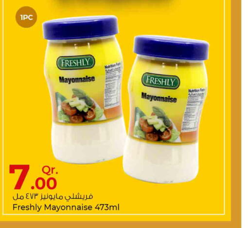 FRESHLY Mayonnaise  in Rawabi Hypermarkets in Qatar - Umm Salal