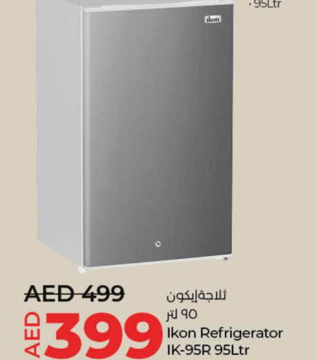 IKON Refrigerator  in Lulu Hypermarket in UAE - Abu Dhabi