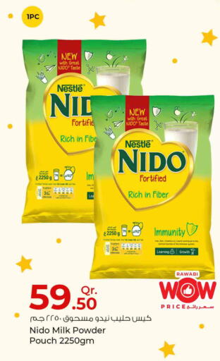 NIDO Milk Powder  in Rawabi Hypermarkets in Qatar - Al-Shahaniya