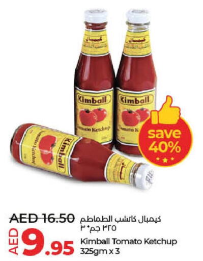 KIMBALL Tomato Ketchup  in لولو هايبرماركت in الإمارات العربية المتحدة , الامارات - دبي