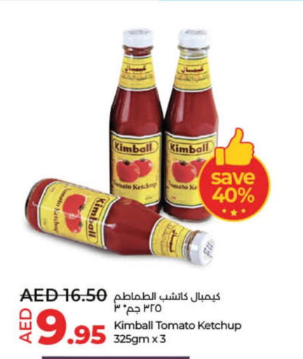 KIMBALL Tomato Ketchup  in لولو هايبرماركت in الإمارات العربية المتحدة , الامارات - دبي