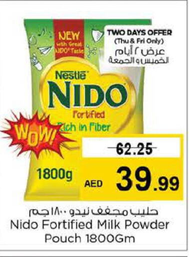 NIDO Milk Powder  in Nesto Hypermarket in UAE - Al Ain