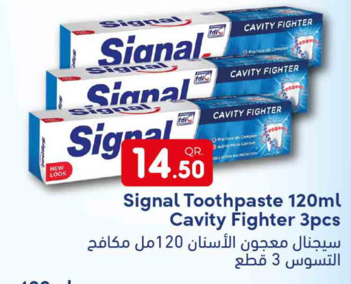 SIGNAL Toothpaste  in Rawabi Hypermarkets in Qatar - Al-Shahaniya