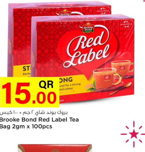 RED LABEL Tea Bags  in Safari Hypermarket in Qatar - Al Khor
