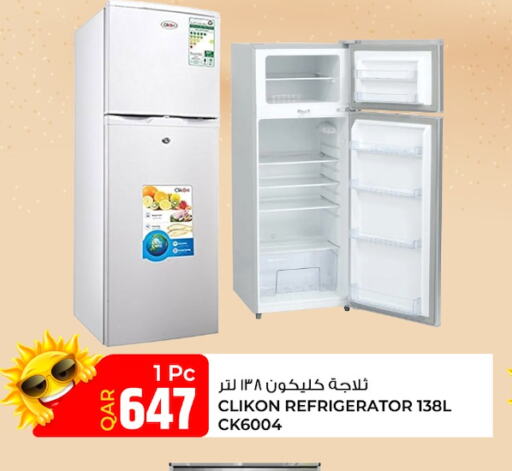 CLIKON Refrigerator  in روابي هايبرماركت in قطر - الريان