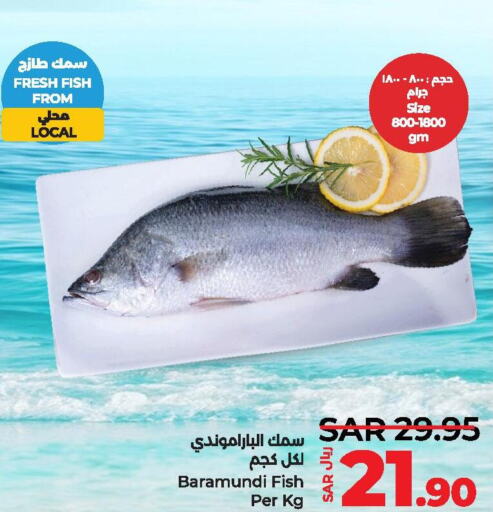  King Fish  in LULU Hypermarket in KSA, Saudi Arabia, Saudi - Dammam