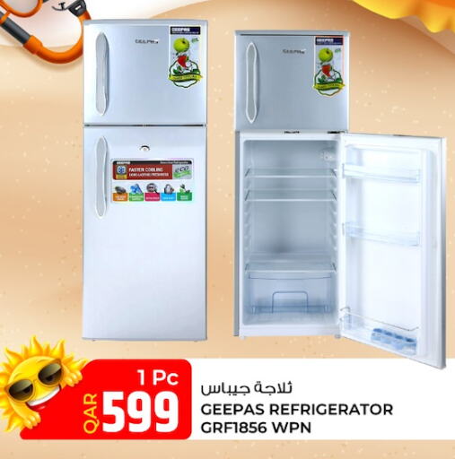 GEEPAS Refrigerator  in روابي هايبرماركت in قطر - الدوحة