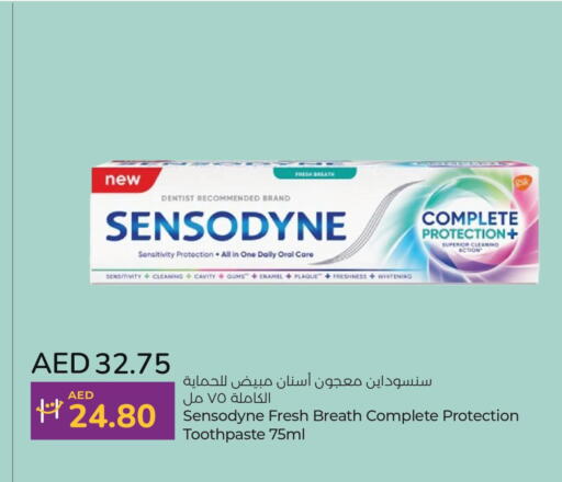 SENSODYNE Toothpaste  in Lulu Hypermarket in UAE - Abu Dhabi