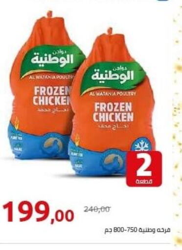 AL WATANIA Frozen Whole Chicken  in هايبر وان in Egypt - القاهرة