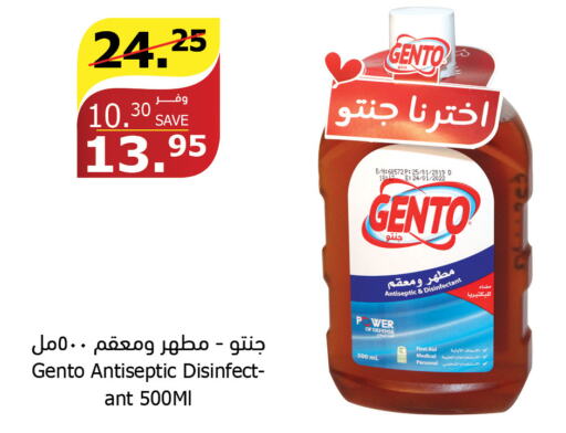 GENTO Disinfectant  in Al Raya in KSA, Saudi Arabia, Saudi - Al Bahah