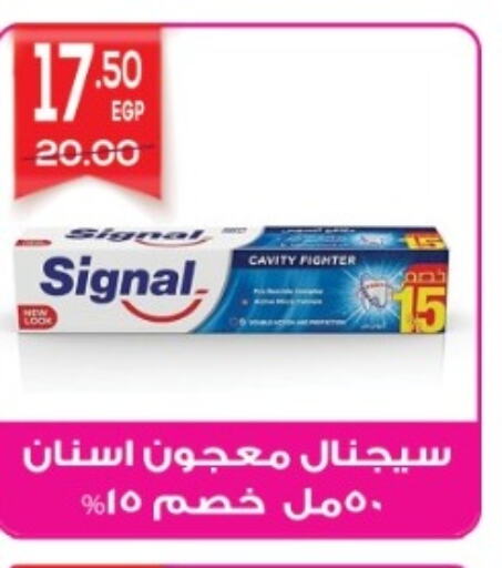 SIGNAL Toothpaste  in هايبر المنصورة in Egypt - القاهرة